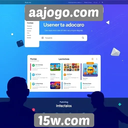 Novo design de interface do aajogo.com atrai jogadores