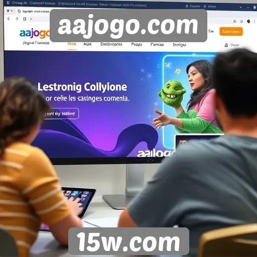 experiência do usuário no site aajogo.com